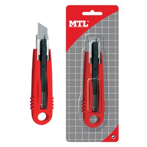 CUTTER MTL 18mm con GUIA METALICA SEG