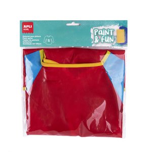 DELANTAL APLI INFANTIL CON BOLSILLO