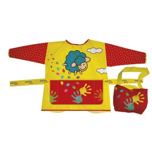 DELANTAL GIOTTO BEBE MANGA AJUSTABLE