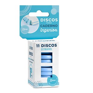 DISCO CARCHIVO INGENIOX AZUL C/11