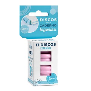DISCO CARCHIVO INGENIOX ROSA C/11