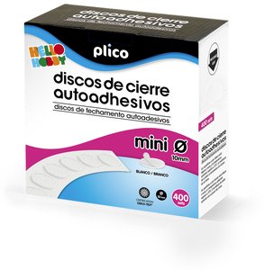 DISCOS CIERRE ADHE.PLICO 10 Ø 400 BLANCO