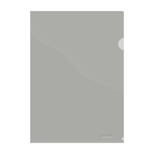 DOSSIER ANG.RECT.DOHE PP 180µ A4 GRIS