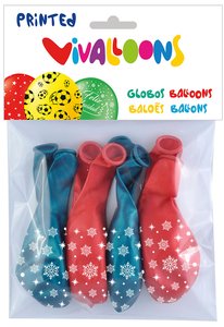 GLOBO COPOS 5 CARAS RJ/VD BOLSA DE 8