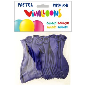 GLOBO FASHION PASTEL AZUL MARINO B. 20