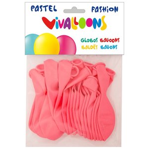GLOBO FASHION PASTEL ROSA BOLSA 20