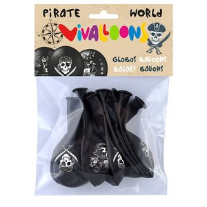 GLOBO PIRATAS BOLSA DE 8