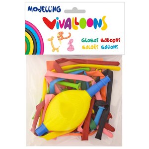 GLOBOS MOLDEABLES + INFLADOR B.10