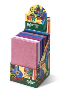 GOMA EVA FAIBO PURPURINA 20x30 E/99