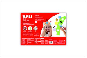 GOMA EVA APLI 40x60 BLANCO P/5