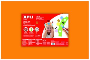 GOMA EVA APLI 40x60 NARANJA P/5