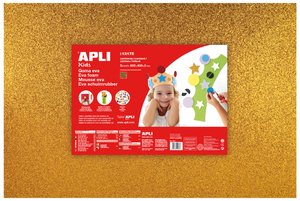 GOMA EVA APLI 40x60 PURPUR. ORO P/3