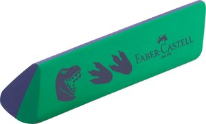 GOMA BORRAR FABER DINOSAURIO (PVC)