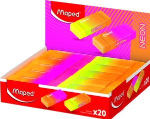 GOMA BORRAR MAPED NEON EXP.20