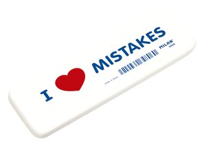 GOMA BORRAR MILAN I LOVE MISTAKES C/6
