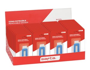 GOMA BORRAR SAFTA EXTRAIBLE EXP.36