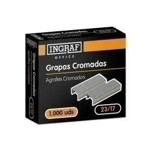 GRAPAS OFFICE GRUESOS 23/17 GALV.cj.1000