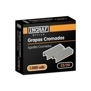 GRAPAS OFFICE GRUESOS 23/20 GALV.cj.1000