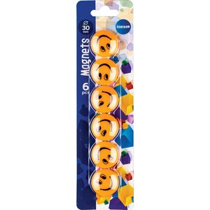 IMANES REDONDOS CENTRUM 30 mm SMILE B/6