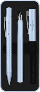 JUEGO BOL+PLUMA FABER GRIP 2010 BLUE