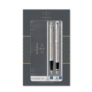 JUEGO BOL+PLUMA PARKER IM ACERO CT