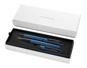 JUEGO BOL+PLU PELIKAN NOBLE AGUAMARINA