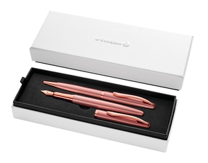 JUEGO BOL+PLU PELIKAN NOBLE ROSA