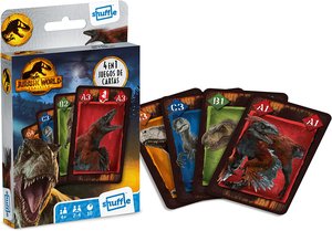 JUEGO CARTAMUNDI SHUFFLE JURASSIC WORLD