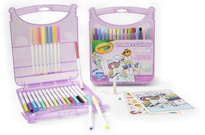 JUEGO CRAYOLA MALETIN ROTULADORES C/65