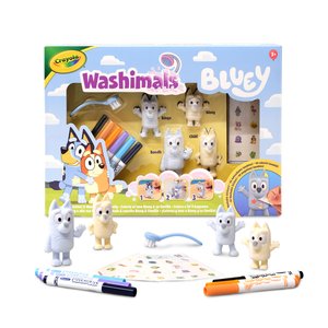 JUEGO CRAYOLA WASHIMALS SET BLUEY