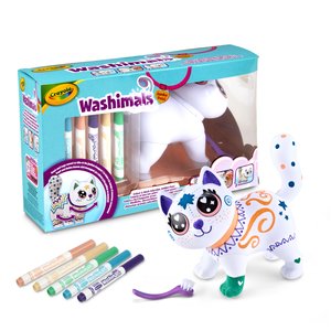 JUEGO CRAYOLA WASHIMALS JUMBO PETS