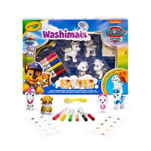 JUEGO CRAYOLA WASHIMALS SET PAW PATROL
