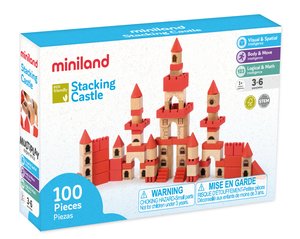 JUEGO ED.MINILAND STACKING CASTLE (3-6)