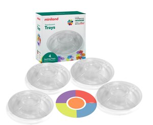 JUEGO ED.MINILAND TRANSLUCENT TRAYS(2-6)
