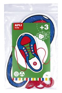 JUEGO EDUC. APLI ATA ZAPATOS CORDON 1 UD