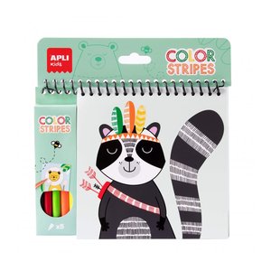 JUEGO EDUC.APLI BLOC COLOR STRIPES