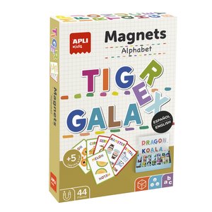 JUEGO EDUC.APLI MAGNETICO ABECE. 44pz