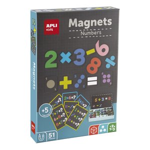 JUEGO MAGNETICO APLI NUMEROS 51PZ