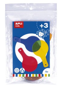 JUEGO EDUC. APLI PALETAS DE COLORES 6 UD