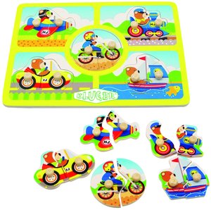 JUEGO KLUGER ENSARTE 10 PIEZAS VEHICULOS