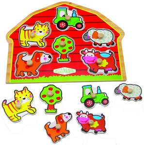 JUEGO KLUGER ENSARTE 6 PIEZAS GRANJA