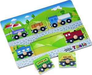 JUEGO KLUGER ENSARTE 7 PIEZAS TREN