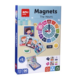 JUEGO MAGNETICO APLI APRENDO HORAS 96 PZ