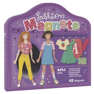 JUEGO MAGNETICO APLI FASHION 42 PIEZAS