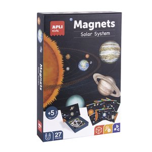 JUEGO MAGNETICO APLI SISTEMA SOLAR 27PZ