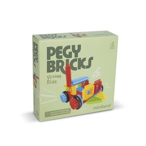 JUEGO MINILAND PEGY BRICKS: VROOM RIDE