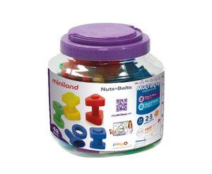 JUEGO MINILAND TORNILLOS Y TUERCAS