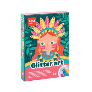 KIT APLI KIDS GLITTER ART
