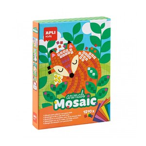 KIT APLI KIDS MOSAICO GOMA EVA ANIMALES