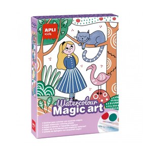 KIT APLI KIDS WATERCOLOUR MAGIC ART